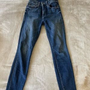 MOTHER - THE LOOKER ANKLE FRAY - superb condition